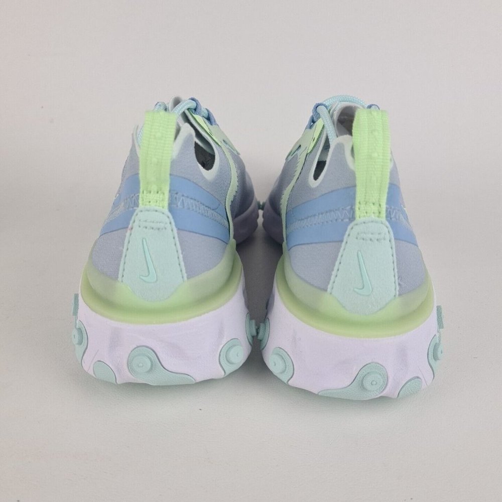 Nike React Element 55 White Grey Sneakers Women Running - Picture 5 of 12